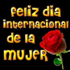 feliz dia internacional de la MUJER - getsticker.com