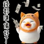 湯圓鴨5：貓貓頭套