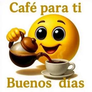 Café para ti Buenos días - getsticker.com