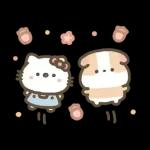 Hello Kitty 50週年 x 天竺鼠布丁 溫暖日常