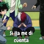 deku y Bakugo 