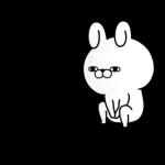 Rabbit100% 有禮貌貼圖