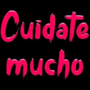 Cuídate mucho - getsticker.com