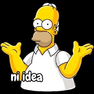 ni idea - getsticker.com
