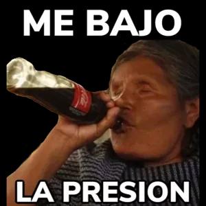 ME BAJO LA PRESION  - getsticker.com