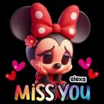 Cute Minnie Mouse stickers
