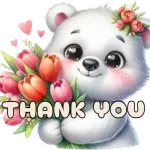 Cute bear stickers