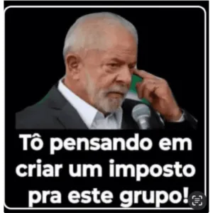 Tô pensando em criar um imposto pra este grupo! - getsticker.com