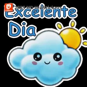 2025 HD WAStickers Excelente Dia - getsticker.com