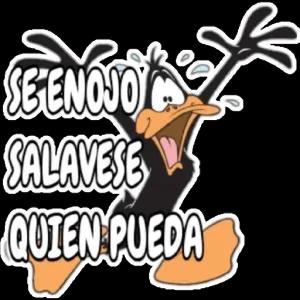 SE ENOJO SALAVESE QUIEN PUEDA - getsticker.com