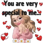 you are special to me