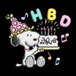 【中文】Snoopy♡立體貼圖