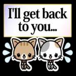 I'll get back to you...