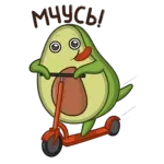 Cute avocado