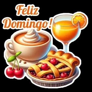Feliz Domingo! - getsticker.com