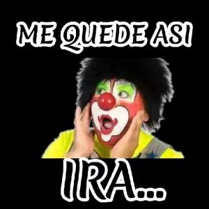 ME QUEDE ASI IRA... - getsticker.com