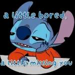 stitch loves ice cream