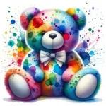 colorful bear