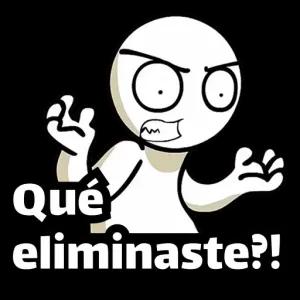 Qué eliminaste?! - getsticker.com