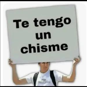 Te tengo un chisme - getsticker.com