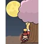 小狐狸與鴨子 春天全螢幕貼圖