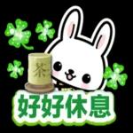 小兔子3D貼紙:很可愛哦