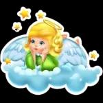 süßer kleiner Engel