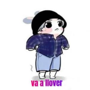 va a llover - getsticker.com