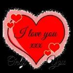 I love you XXX Only You
