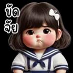 cute kindergarten girl v.3