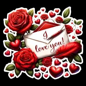 I love you! - getsticker.com