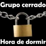 Grupo cerrado Hora de dormir