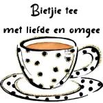 Bietjie tee met liefde en omgee