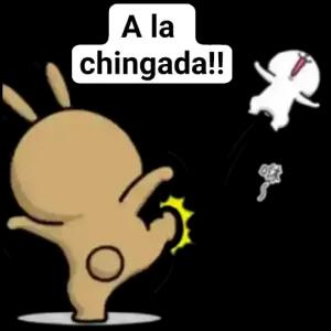 A la chingada!! - getsticker.com