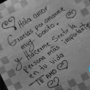 Hola amor Gracias por amarme muy bonito. y Hacerme Sentir la Persona mās importante en to vida TE AMO ♡ - getsticker.com