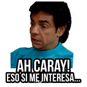 AH.CARAY! ESO SI ME INTERESA...  - getsticker.com