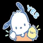 Pochacco's Everyday Stickers