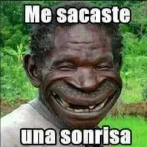 Me sacaste una sonrisa - getsticker.com