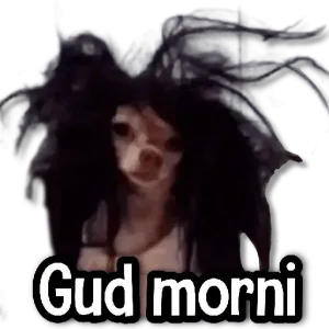 Gud morni - getsticker.com