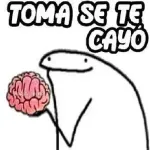 TOMA SE TE CAYÓ