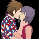 kiss me before going to bed😘😘😘