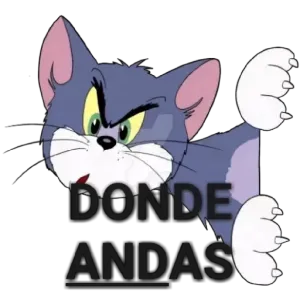 DONDE ANDAS - getsticker.com