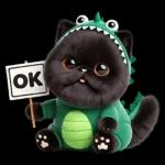 เหมียวดำ ไดโนเขียว