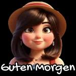 Handgezeichnetes kleines Mädchen