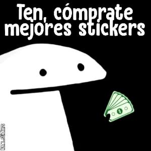 Ten, cómprate mejores stickers - getsticker.com