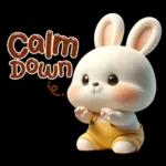 Cute bunny stickers