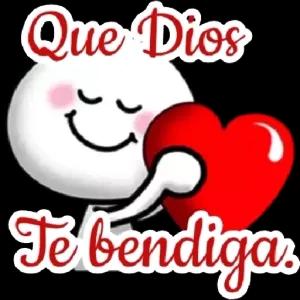 Que Dios te bendiga - getsticker.com