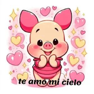 te amo mi cielo - getsticker.com