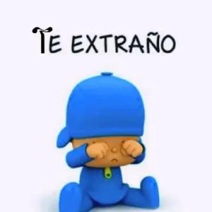 Te extraño - getsticker.com