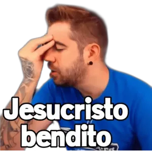 Jesucristo bendito - getsticker.com